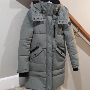 Noize Meg long length parka - S, gray
